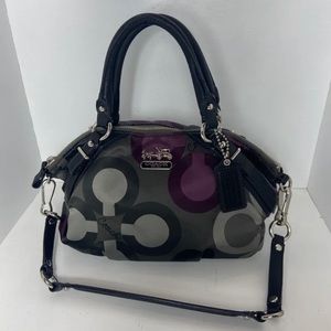 Coach 15946 Clover Madison Sophia Satin Satchel